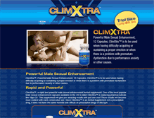 Tablet Screenshot of climxtra.com